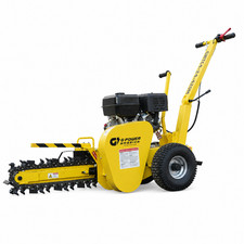15HP 420cc Trencher, 24" Depth 4" Width Gasoline Powered Ditch Digger, EPA CE Trenching Machine price