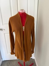 A New Day Rustic Orange Mid-Length Cardigan Women's Medium Women's Cardigan price