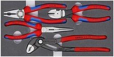 Knipex Basic Pliers Set In Foam Tray 5 Pieces 00 20 01 V15 Diagonal Cutters price