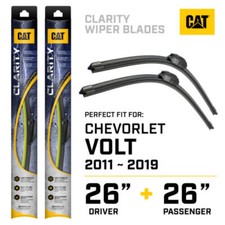 CAT Clarity Windshield Wiper Blades 26+26" Custom Fit for 2011-2019 Chevy Volt Custom Wipers price