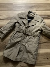 S .Rothschild Vintage Raincoat Overcoat Trench Coat Tan Boys Size 6 Boys' Overcoat price