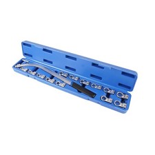15PCS Universal Auxiliary Idler Belt Tensioner Pulley Removal Tool Kit 12-19mm Timing Belt Sets price