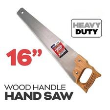 16" Wood Handle Hand Saw Heavy Duty Hand Tool for Woodworking Cutting Carpentry Saw price