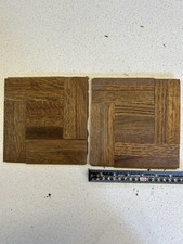 6 1/2" X 6 1/2" wood parquet floor tile, new, unfinished, two each, free ship Parquet price