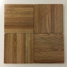 Parquet Flooring 6"x6"x5/16" Sold Oak Wood 4pc New 1-sqft Parquet price