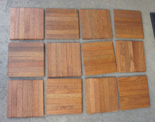 Parquet Flooring 6"x6"x5/16" Solid Oak COLOR TILE HONEY CLASSIC 12 pcs New USA Parquet price