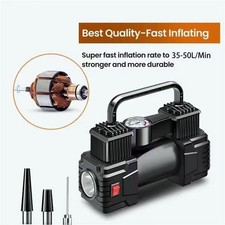 12V Heavy Duty With Portable Air Compressor Car Tire Inflator Electric Pump Auto Air Compressor price