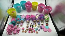 LOT OF 7 BLUME FLOWERPOT GIRLS DOLLS WITH POTS AND ACCESSORIES Pots and Accessories price