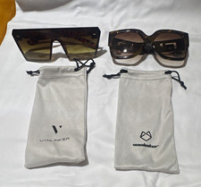VANLINKER Women’s Oversized Sunglasses Tortoise Shell Brown Gradient Lenses Lot Women's Sunglasses price