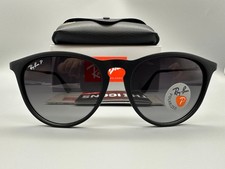 New Ray-Ban RB4171 Erika Matte Black/ Grey Polarized Gradient Women's Sunglasses Women's Sunglasses price