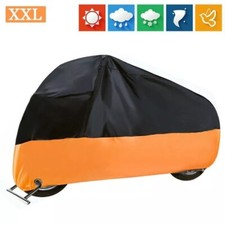 Waterproof Heavy Duty 2XL Motorcycle Cover For Winter Outside Storage Snow Rain Motorcycle Covers price