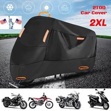 Waterproof Heavy Duty 2XL Motorcycle Cover For Winter Outside Storage Snow Rain Motorcycle Covers price