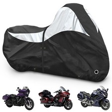 600D Waterproof Motorcycle Cover Outdoor Storage (Side+Top Box) Motorcycle Covers price