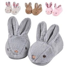 Winter Toddler Slippers Boys Girls Little Kids Home Non Slip Rabbit Warm Shoes Boys' Slippers price