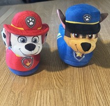Nickelodeon Paw Patrol Boys Slippers Light Up Unused Chase Marshall 9/10 Boys' Slippers price
