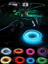 Neon LED Light Glow EL Wire String Strip Rope Tube Decor Car Party + Controller LED Lighting price