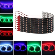6PCS 12V 12" 1FT Waterproof LED Strip Light For Motors Car Truck Boat Flexible LED Lighting price