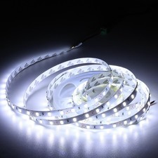 12V 16ft SMD 5050 Super Bright Cool White 300 LED Flexible Light Strip 6000K LED Lighting price