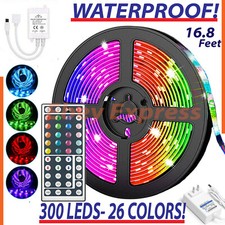 Led Strip Lights 16.4ft RGB Led Room Lights 5050 Led Tape Lights Color Changing LED Lighting price