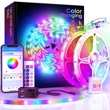 LED Strip Lights, Smart Light with App Remote Control, RGB LED Lights for room LED Lighting price