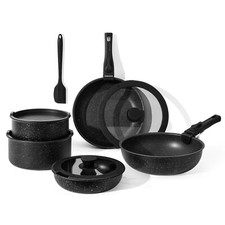 12pcs/set Non-Stick Pots Cookware w/Detachable Handle,Kitchen Pots and Pans Set Pot / Pan Sets price