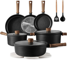 CAROTE Nonstick Pots and Pans, Induction Cookware Set 16Pcs Kitchen Cooking Sets Pot / Pan Sets price