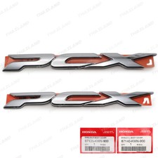 2X Chrome Side Logo Decal Model For Honda PCX 150cc Bike 2013 '16 Other Accessories for Motorcycles price