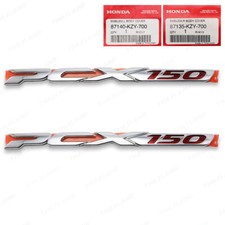 2X Chrome Side Logo Decal Model For Honda PCX 150cc Bike 2018 '20 Other Accessories for Motorcycles price