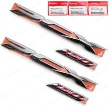 2X Chrome Red Side Logo Decal Model For Honda PCX 150cc Bike 2018 '20 Other Accessories for Motorcycles price