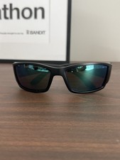 Costa Del Mar Corbina Matte Blackout - Green Mirror 580Glass - EXCELLENT Unisex Sunglasses price