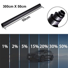 Uncut Roll Window Tint Film 5%/15%/20%/25% VLT 50x300CM Car Home Office Glass US Car Window Film price