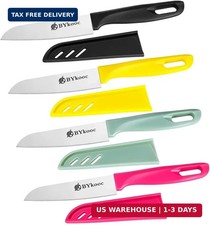 BYkooc 8 pieces Paring Knives (4PCS Peeling Knives and 4PCS Knife Sheath), Ultra Knives and Knife Sets price