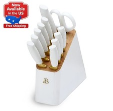 Beautiful 12 Piece Knife Block Set with Soft-Grip Ergonomic Handles Knives and Knife Sets price