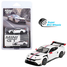 Mini GT 1:64 Ford Mustang GTD Spirit of America – White #1097 Toy Cars price