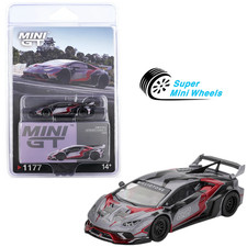 Mini GT 1:64 LB WORKS Lamborghini Huracán GT RONIN – Grey #1177 Toy Cars price