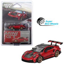 Mini GT 1:64 Porsche 911 (992) GT3 RS Weissach Package – Guards Red #1060 Toy Cars price