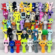 New Sprunki Game Plush Toys 9In Soft Stuffed Cartoon Pillow for Kids as Gift USA Doll Toys price