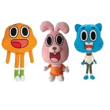 The Amazing World of Gumball  Darwin Anais  25CM Soft Plush Toys Kids Doll Gifts Doll Toys price