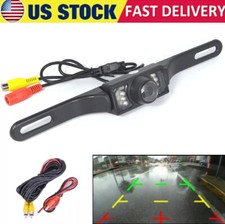 CMOS Car Rear View Backup Parking Reverse Camera Back HD Vision Waterproof 7 LED Car Video Systems price