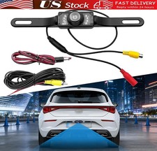 CMOS Car Rear View Backup Parking Reverse Camera Back HD Vision Waterproof 7 LED Car Video Systems price