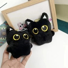 2pcs Cute Black Cat Plush Toy Pendant Soft Doll Cushion Birthday Gift Plush Toys price
