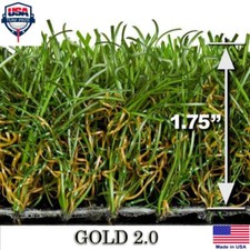 Gold 90 Synthetic Landscape Fake Grass Artificial Pet Turf Lawn 6" x 6" Sample Artificial Grass price