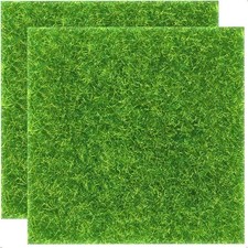 12x12 Artificial Grass for Crafts 2 Pieces Fake Turf Artificial Grass DIY Artificial Grass price