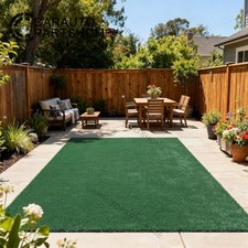 7ft x 10ft Artificial Grass Rug Patio Deck Indoor Outdoor Landscape Green NEW Artificial Grass price