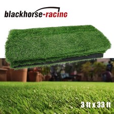 3 ft x 33 ft artificial grass, realistic fake grass deluxe synthetic turf thick Artificial Grass price