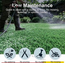 12x12ft Synthetic Landscape Fake Grass Mat Artificial Pet Turf Lawn Garden Artificial Grass price