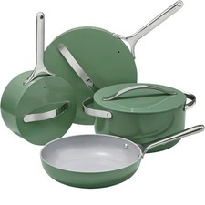 Caraway Nonstick Ceramic Cookware Set (12 Piece) Pots, Pans, Lids and Kitchen Pans price