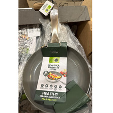 GreenPan 8” Frypan Tri-Clad Nonstick Stainless Steel PFAS-Free New Pans price