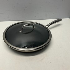 HexClad 12" FRYING PAN with LID 12-Inch 12 Hybrid Non-Stick -Used Good Condition Pans price