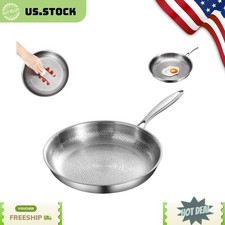 NEW Titanium Hammered Nonstick Fry Pan Ultra Durable Scratch Resistant Cookware Pans price